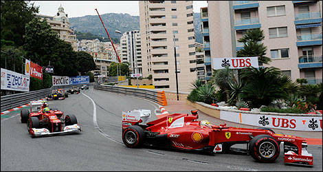 F1 Ferrari Monaco