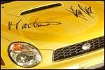 TENNIS LEGENDS SIGN AUTOGRAPH EDITION 2002 SUBARU IMPREZA WRX
