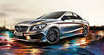 First official pictures of the Mercedes-Benz CLA