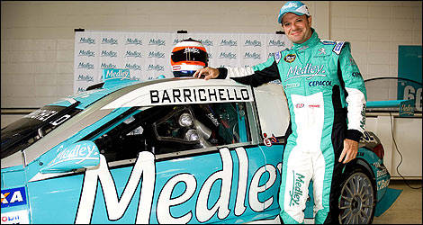 Rubens Barrichello Brazil stock car V8