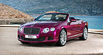 Bentley Continental GT Speed Convertible to be launched in Detroit