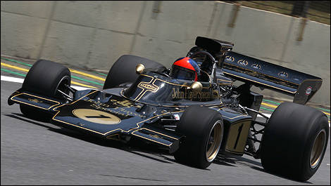 F1 Lotus Emerson Fittipaldi