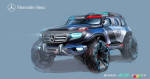 Mercedes-Benz Ener-G-Force concept is mean and green