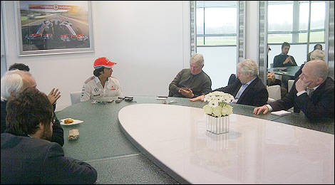 F1 McLaren Woking Sergio Perez