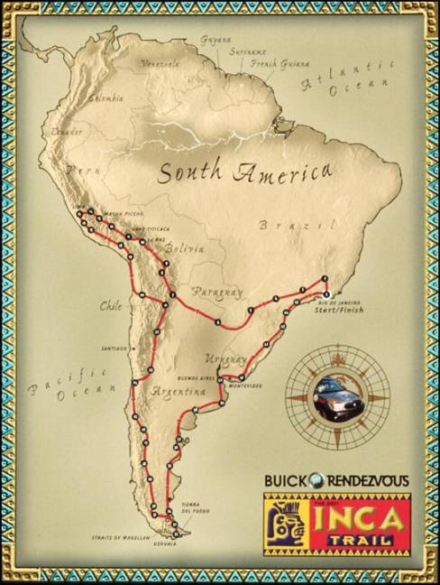 Inca Trail Map
