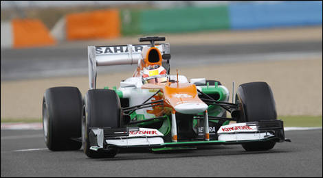 F1 Jules Bianchi Sahara Force India VJM05