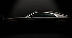 Rolls-Royce Wraith: première image officielle