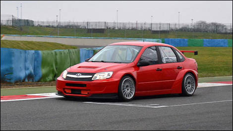 FIA WTCC Lada Granta James Thompson