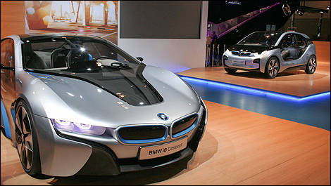 BMW i8 and i3 