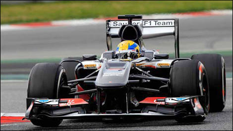 Esteban Gutierrez, Sauber C32 (Photo: WRi2)