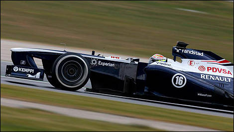 Pastor Maldonado, Williams FW35 (Photo: WRi2)