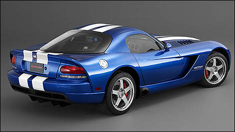2006 Dodge Viper SRT vue 3/4 view