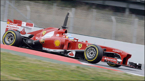 Fernando Alonso, Ferrari F138 (Photo: WRi2)