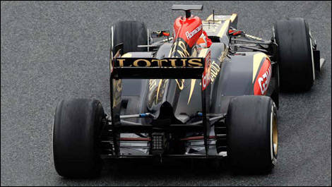 Romain Grosjean, Lotus E21 (Photo: WRi2)