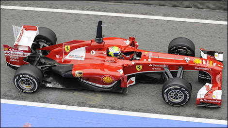 Felipe Massa, Ferrari F138 (Photo: WRi2)