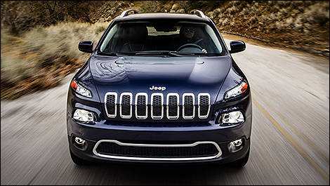 2014 Jeep Cherokee Front view