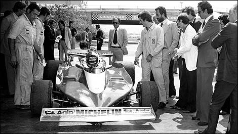 Gilles Villeneuve F1 Ferrari