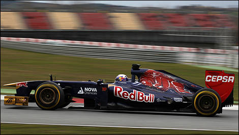 F1 winter testing 2013