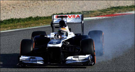 Pastor Maldonado, Williams FW35
