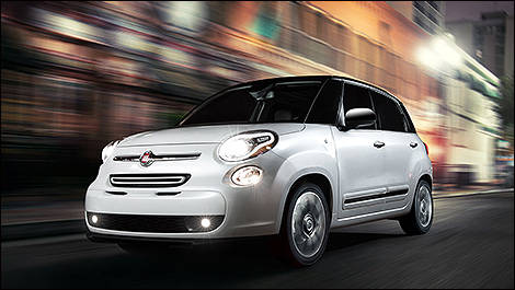 2014 Fiat 500L 3/4 view