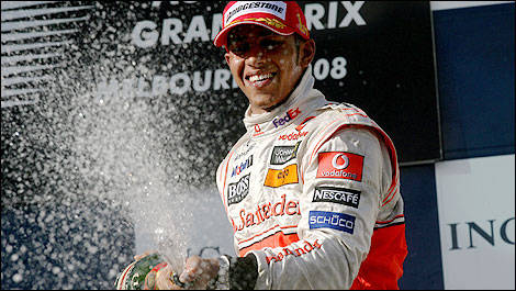 F1 McLaren 2008 Lewis Hamilton