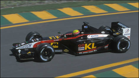 F1 Mark Webber Minardi 2002