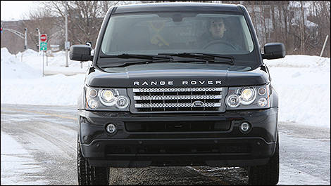 2008 Land Rover Range Rover front view
