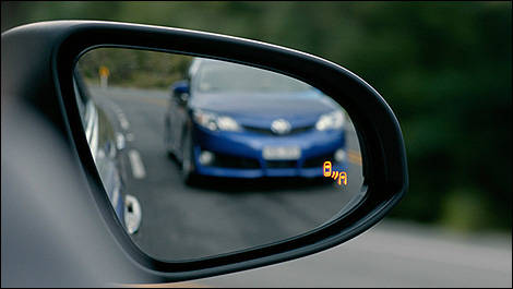 Avertisseur d&rsquo;angles morts