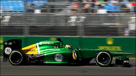 F1 cars Australia Melbourne 2013