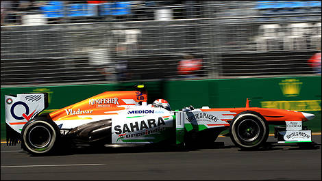 F1 cars Australia Melbourne 2013