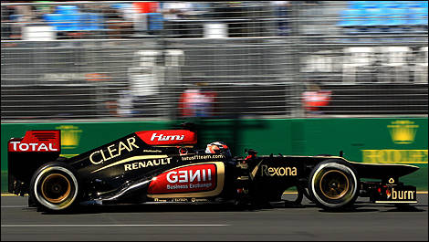 F1 cars Australia Melbourne 2013
