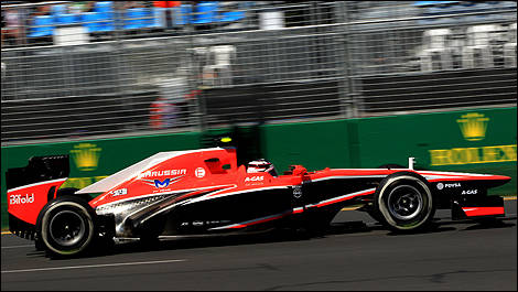 F1 cars Australia Melbourne 2013