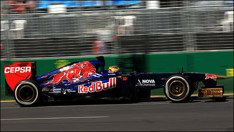 F1 cars Australia Melbourne 2013