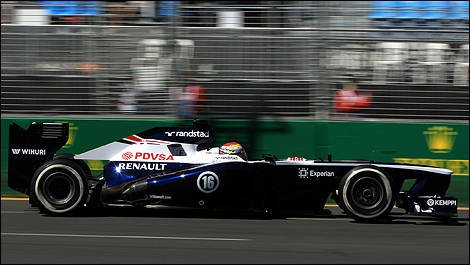 F1 cars Australia Melbourne 2013