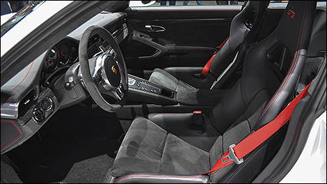 2014 Porsche 911 GT3 inside