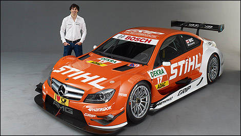 DTM Robert Wickens Mercedes STIHL