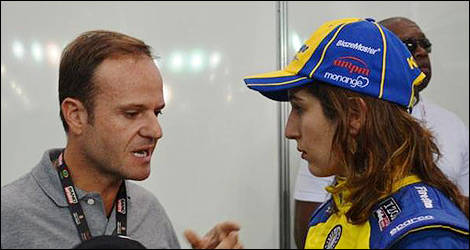 IndyCar Rubens Barrichello Ana Beatriz