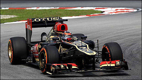 F1 Kimi Raikkonen Lotus E21-Renault