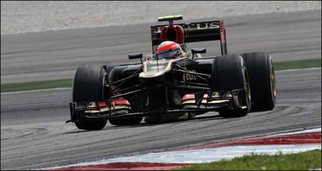 Romain Grosjean, Lotus E21 (Photo: WRi2)