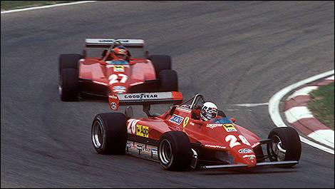 Didier Pironi, Gilles Villeneuve, Ferrari 1982
