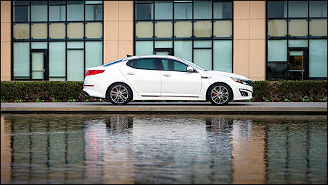 2014 Kia Optima side view