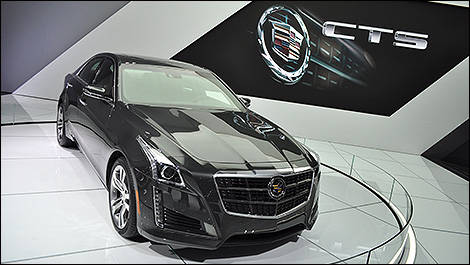 Cadillac CTS 2014 vue 3/4 avant