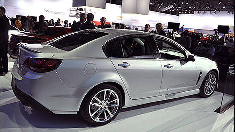 Chevrolet SS vue de cot&eacute;