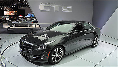 Cadillac CTS 2014 vue 3/4 avant
