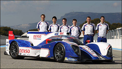 WEC Toyota team 2013