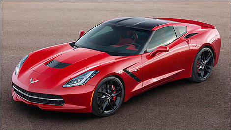 Chevrolet Corvette Stingray 2014 vue 3/4 avant