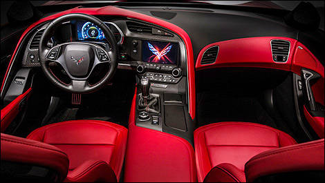 Chevrolet Corvette Stingray 2014 habitacle