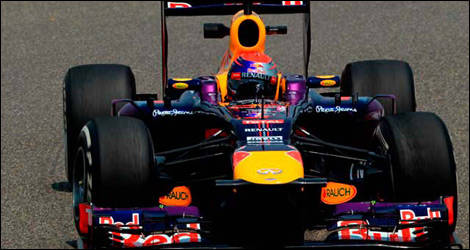 Sebastian Vettel, Red Bull RB9 (Photo: WRi2)