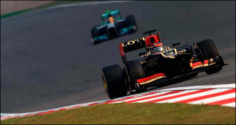 Kimi Raikkonen, Lotus E21 (Photo: WRi2)