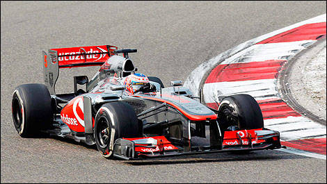 F1 McLaren MP4018 Jenson Button